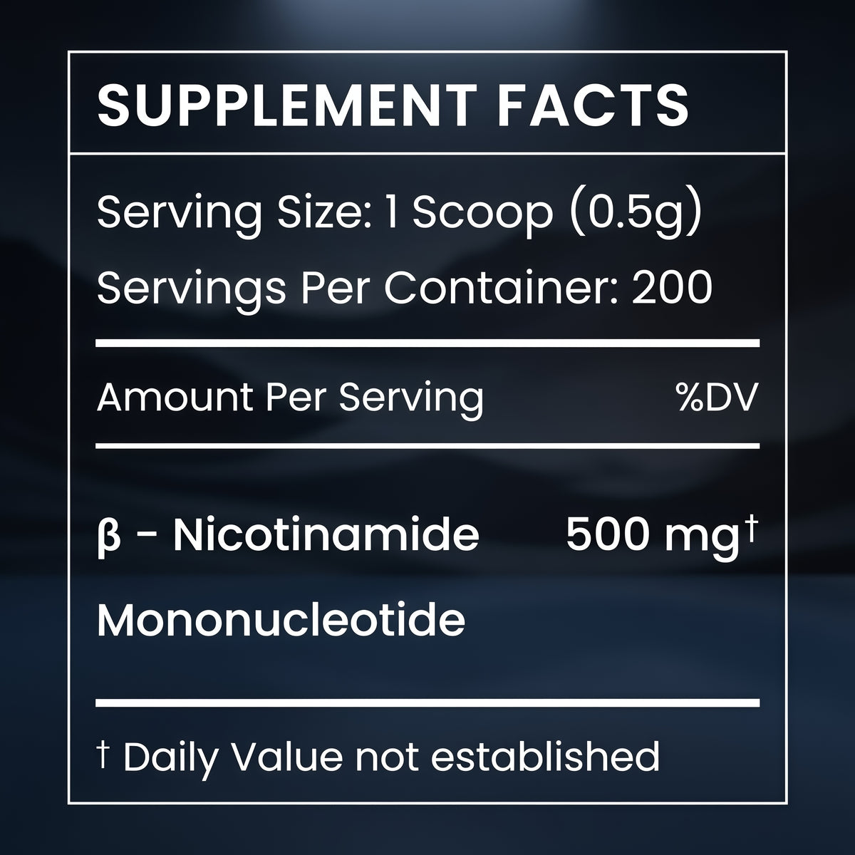 NMN Pure Powder
